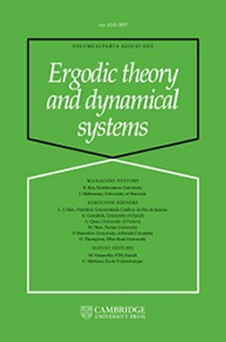 Ergodic theory and dynamical systems